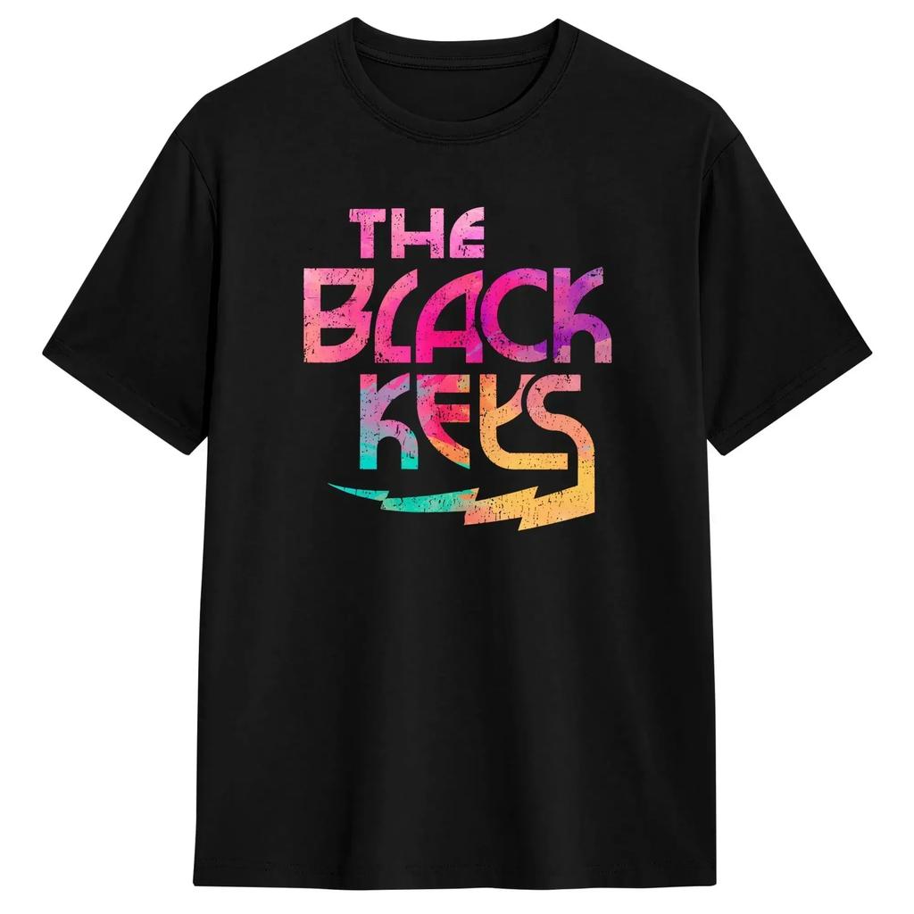 The Black Keys Band on Tour 2026 T-Shirt Men Funny Tees O Neck Short Sleeve T Shirt Gift Idea Clothes