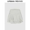 UR2026 Women's Polka Dot Layered Mini Skirt