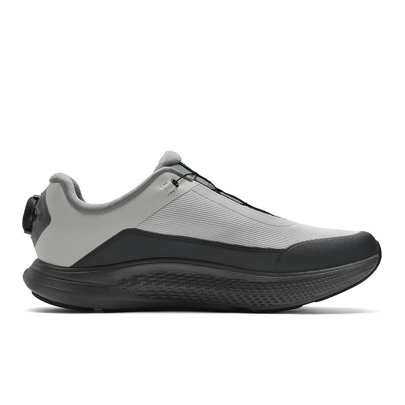 Fila Lightweight Cushioned Casual Sneakers Grey Black Patchwork Men's A12M531119FBA