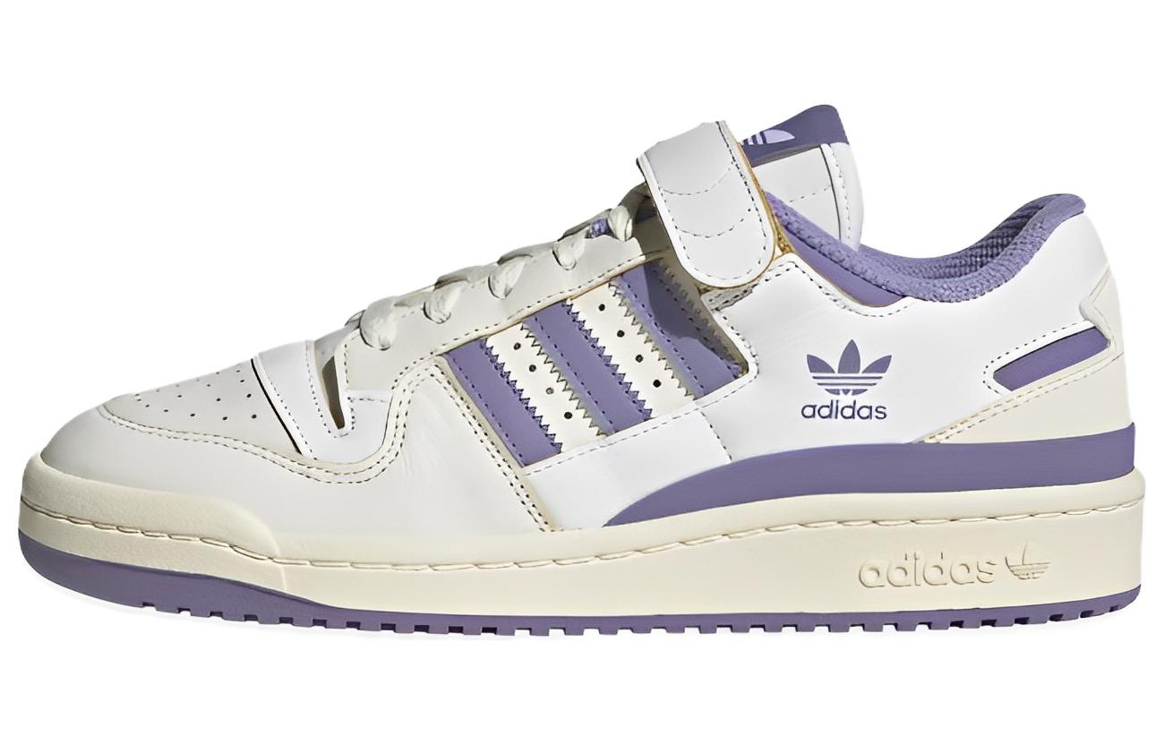 Forum Wmns Adidas Originals 84 Low  Off White Purple  Women s HQ4375 36