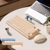 Kabellose, ultra-leise mechanische Gaming-Tastatur für Mädchen – Ideal für Büro & Laptop-Tippen
