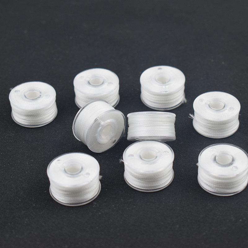 White Pearl Polyester Beaded String for DIY Jewelry: Bracelet & Necklace Making