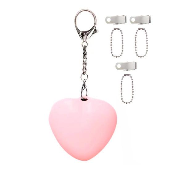 Keychain Pendant Cat Paw Cloud Heart Design Purse Light Ultra-Thin Touch Sensor Light Rechargeable LED Lamp
