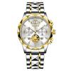 LIGE Classic Luxury Quartz Man Watch Calendar Display Fashion Waterproof Luminous Watches for Men Business Stainless Steel Clock