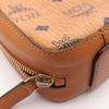 Used MCM Visetos 2WAY Handbag Leather Brown Black Used Women