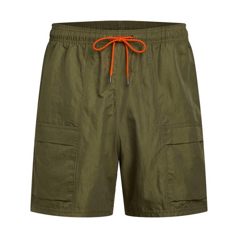 

Under Armour Icon Volley Тканые Спортивные Прочные Карго Многокарманные Повседневные Шорты Мужские шорты Кварцево-серый 1390240-251 XL