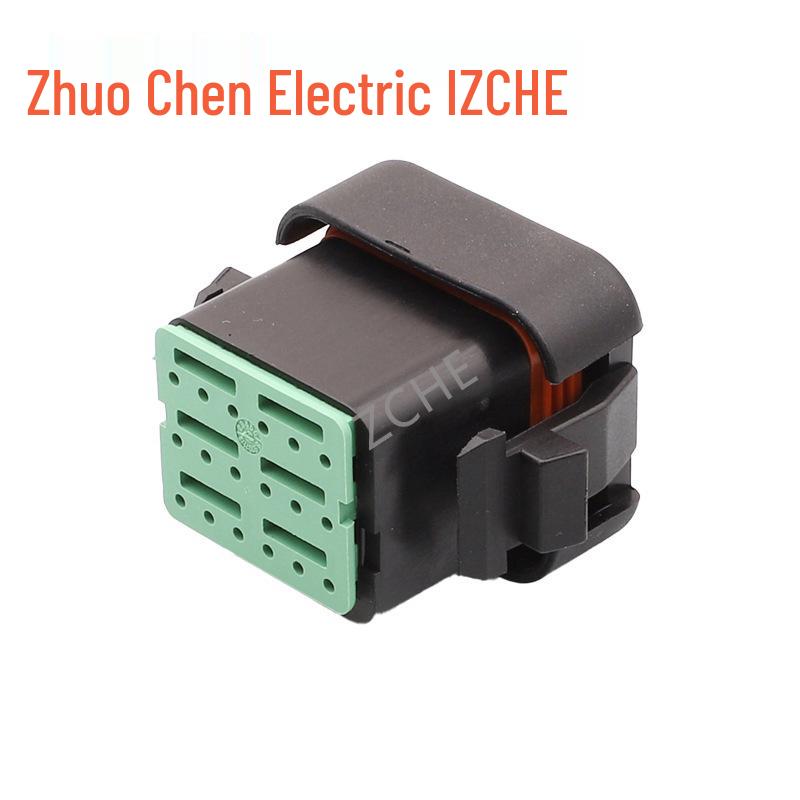 18-Pin Automotive Wire-to-Wire Connector DTV02-18PB-C032/DTV06-18SB