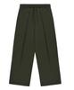 S'EST One-Pleat Wide Training Sweatpants - Khaki