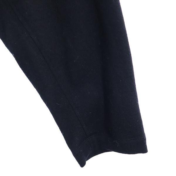 Helmut Lang Wolle Langarm V-Ausschnitt Strick Einteiler S schwarz Damen Gebraucht