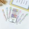 Gradient Rainbow Heart Click Pen - Cute, Color-Changing, Perfect for Journals and Studying