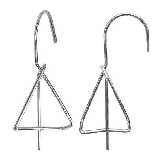 Terracotta Plant Pot Hangers Flowerpot Hooks for Clay Pots Stainless Steel Terracotta Pot Holder Plant Hanger for Fence Wall Outdoor Indoor Decor