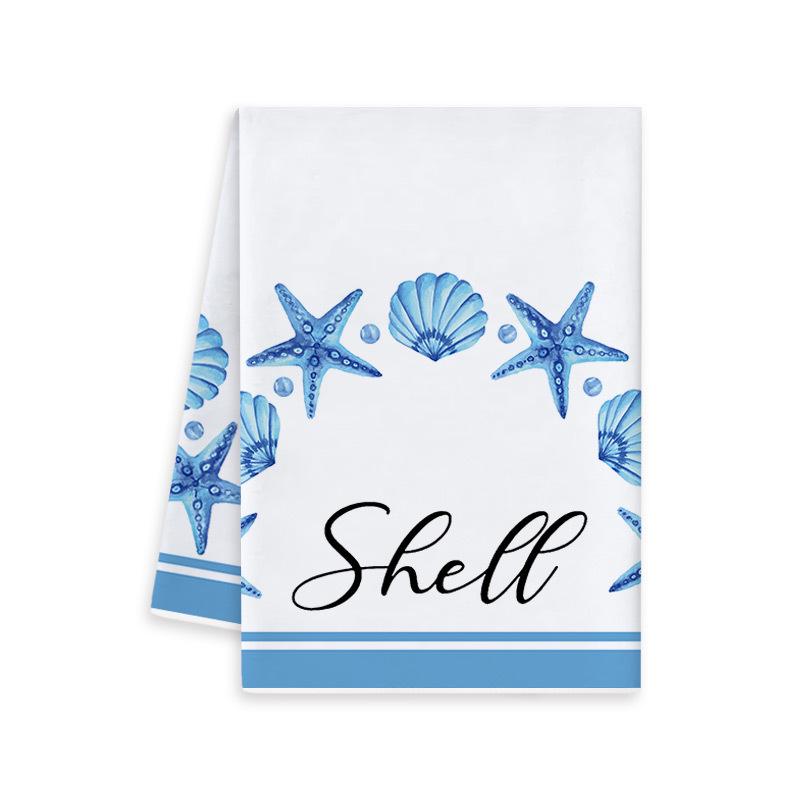 Mediterranean Style Printed Kitchen & Table Towel