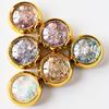 6Colors Holographic Sparkling Nail Glitter Mermaid Sequin NailPowder Iridescent Laser Flakes Fairy Eyes Nail Decoration Manicure