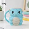 Bar Countertop Decoration Ice Cream Holder, Dragon Shape, with Handle And Cookie Storage Eating Accessories Area, Leak-Proof Insulated Container, for
