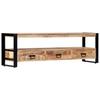 TV Stand 150 X 30 X 45 Cm Solid Mango Wood