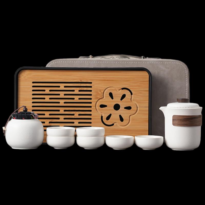 Shangqi Simple Coarse Pottery Tea Set