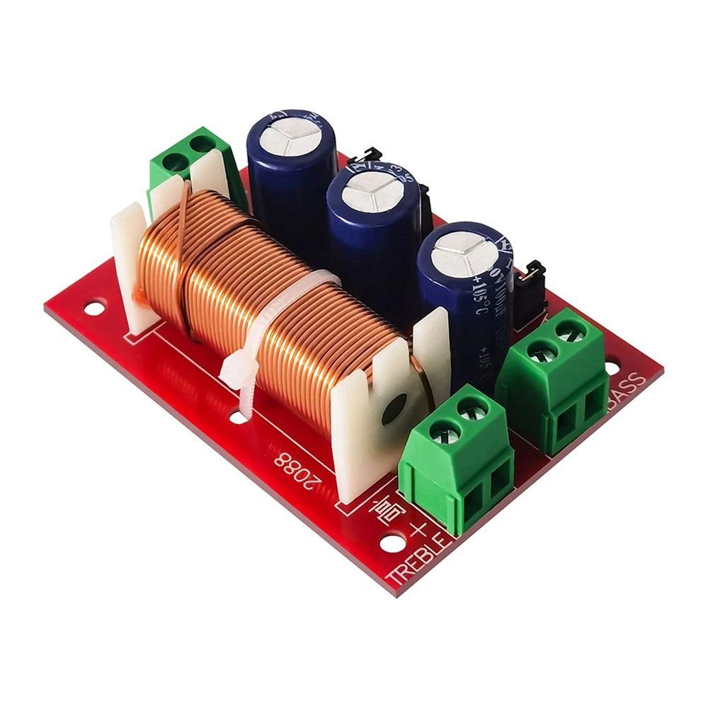 1Pcs 400W High Power Frequency Divider Adjustable Bass Treble Board  Full Range Audio DIY