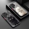 Lovely Black White Cat Matte Phone Case For iPhone 17 16 16e 15 14 13 12 Mini 11 Pro XS Max XR X SE 2022 8 7 Plus Cover