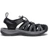 KEEN WHISPER Sandalen für cm Damen, SCHWARZ/STAHLGRAU, 25.0