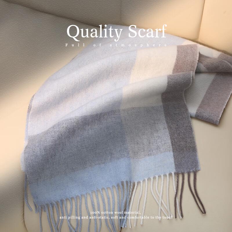 CACUSS Women's Pure Wool Scarf & Shawl