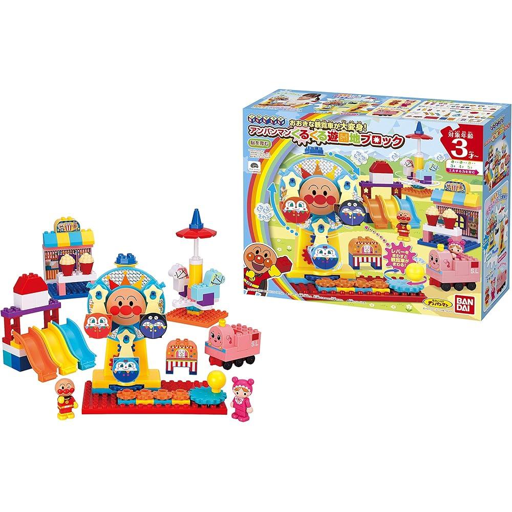 

Bandai BlockLabo Anpanman Ferris Wheel Building Set 3 Years and Up 150 Pieces