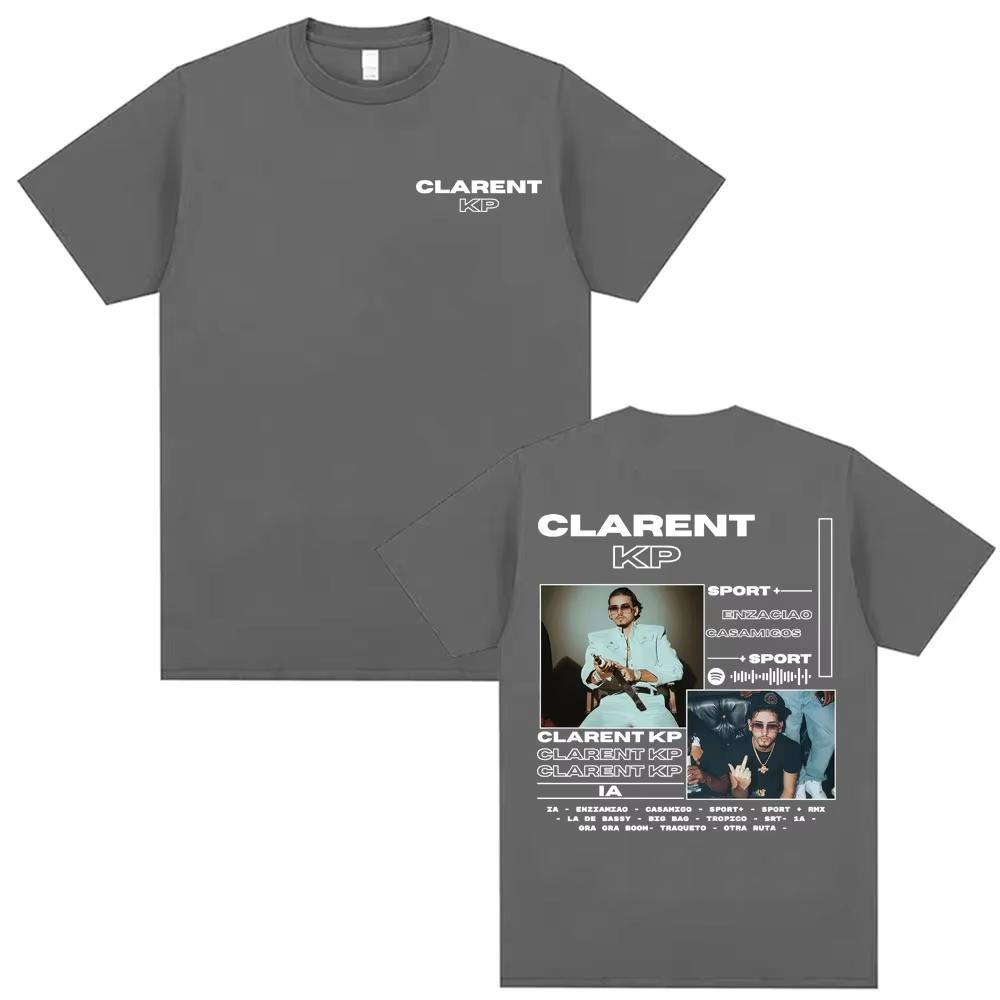 Rapper Clarent Kp Enzaciao Casamigos Album Tshirts Men Women Fashion Hip Hop Pop Music T Shirt pure Cotton Comfort Tshirt