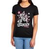 K-Pop Demon Hunters Womens/Ladies Huntrix Scrapbook Stars Fitted T-Shirt