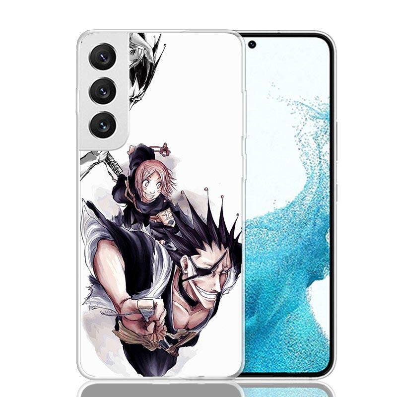 Zaraki Kenpachi Bleach Phone Case For Samsung Galaxy S26 S25 Edge S24 S23 FE S22 Ultra S21 Plus S20 + Fundas Cover Coque Galaxy