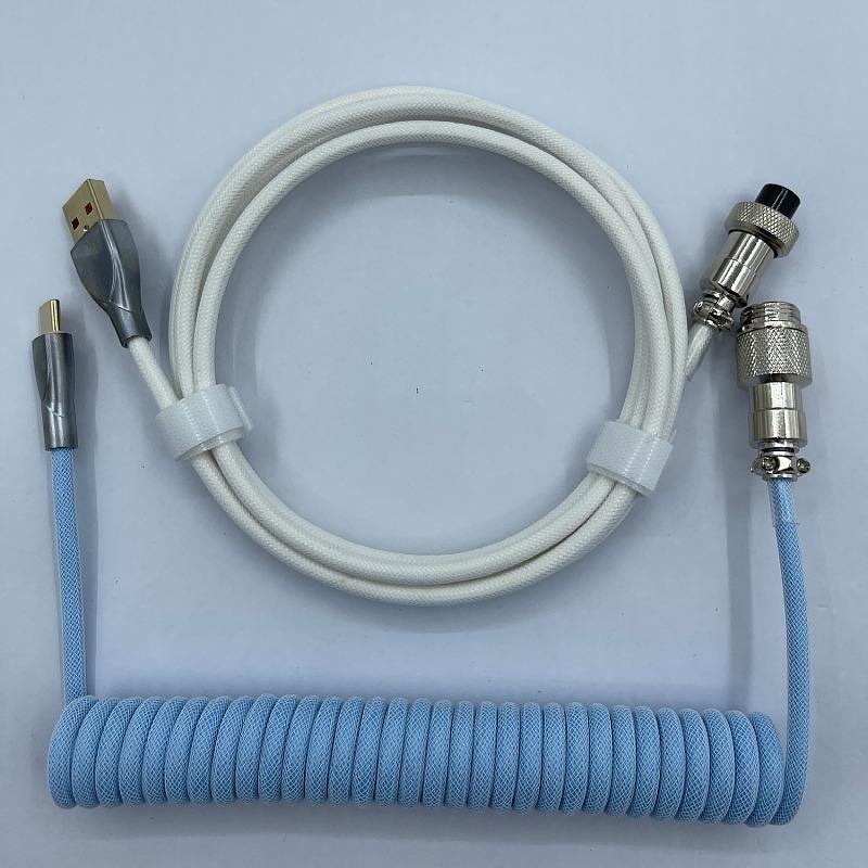 Custom USB 8K Mechanical Keyboard Cable with Magnetic Switch and Aviation Connector for Gaming