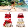 Kids Moana Princess Dress Cosplay Costume For Xmas Party Gift