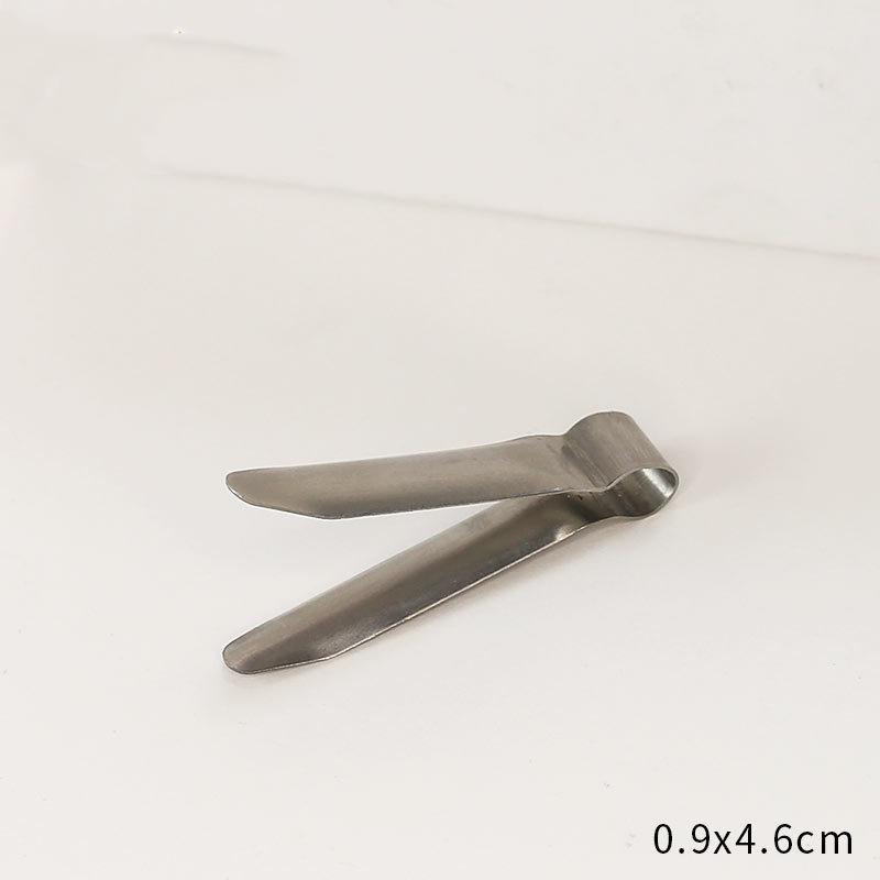Stampi per torta alle noci Strumenti per decorare torte Clip in acciaio inossidabile Cottura del pane Dessert Decorazione della pasticceria Clip Stampo per arachidi-09