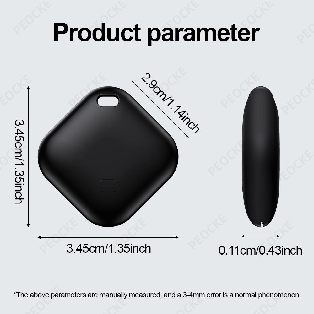 1-4 Pack Android Smart Location Tag Bluetooth Locator GPS Tracker Alternative to AirTag Item Finder Works With Google Find Hub