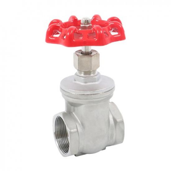 Gate Valve Handwheel 1-1/2" NPT Female DN40 Stainless Steel