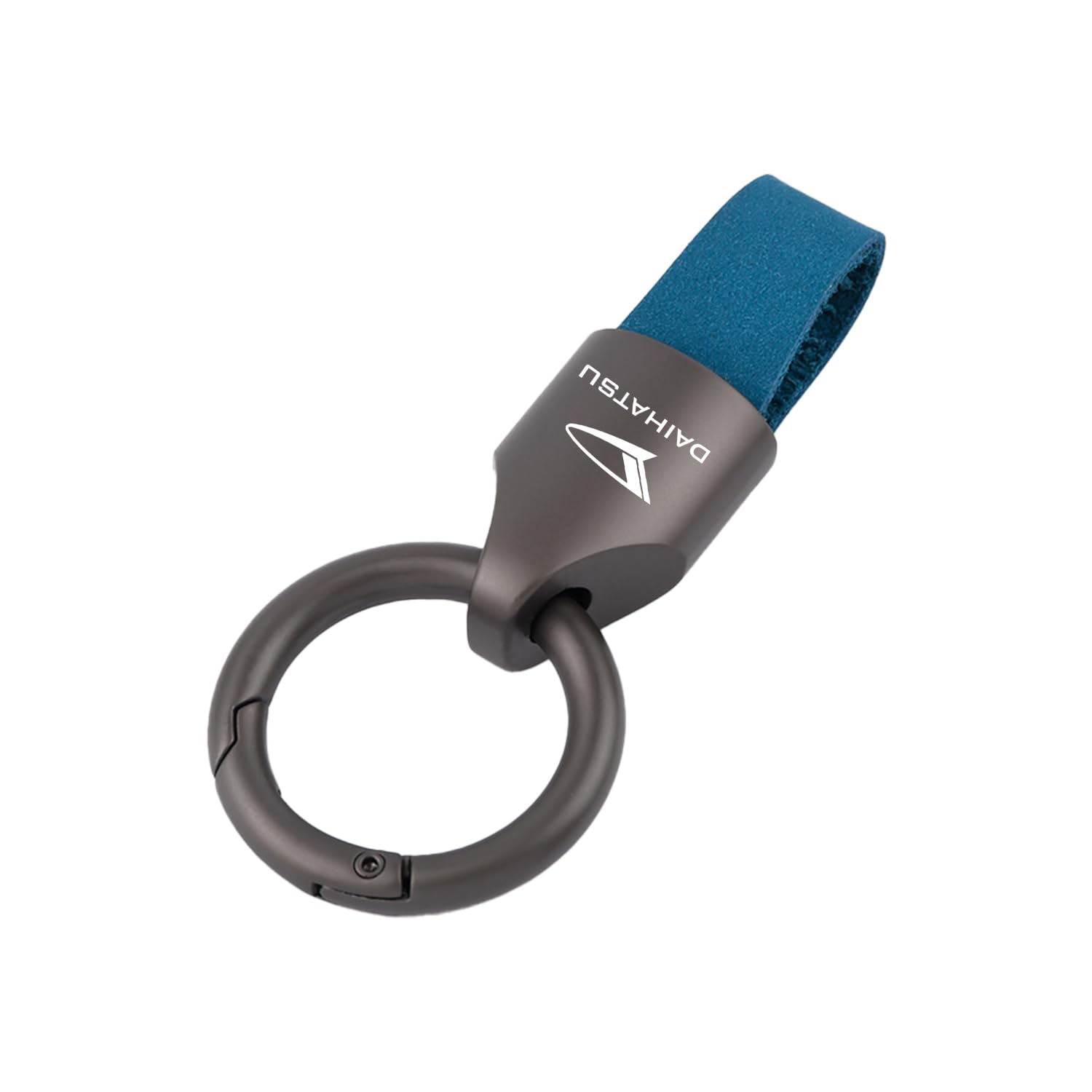 Fumezu Keychain, Car Compatible, Suitable for Toyota Daihatsu Leather Key Holder, Fashion Keychain, Simple, daihatsu application