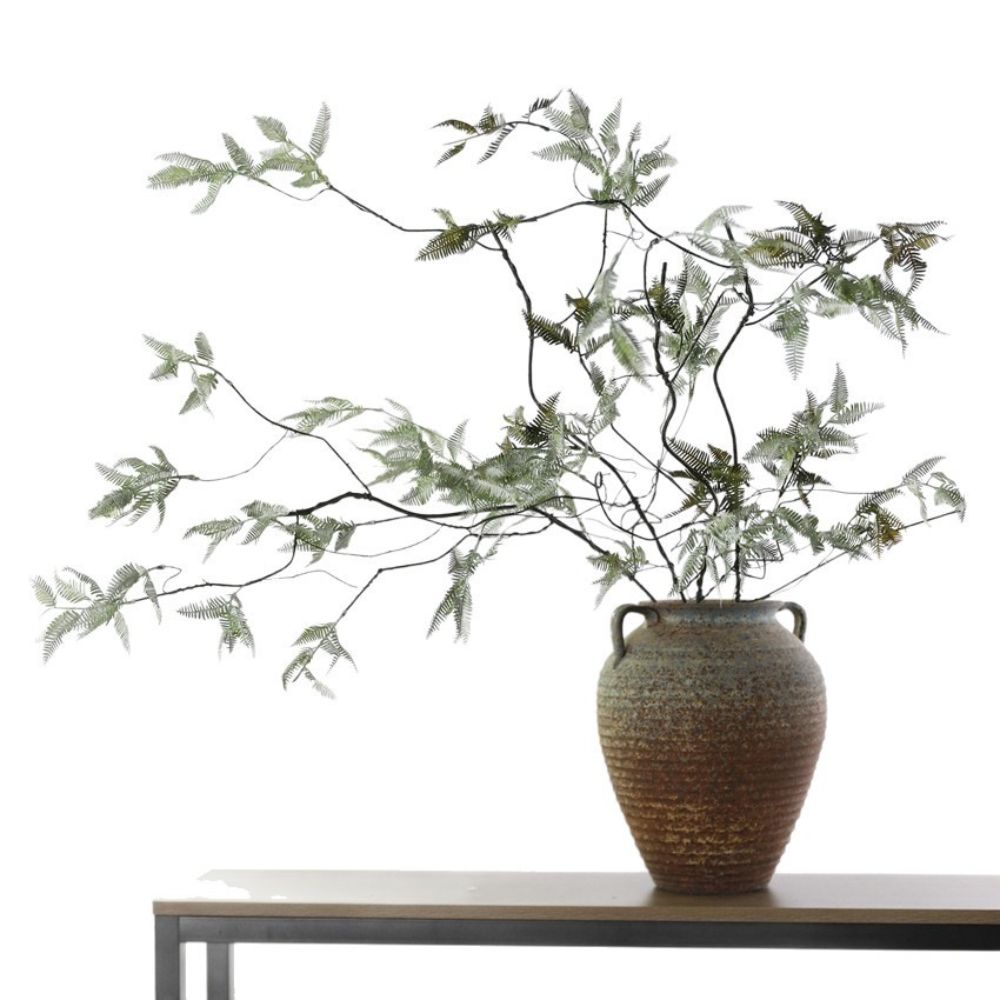Plastic Material Plastic Green Plants Simulation Mangfern Branches Garden Decoration