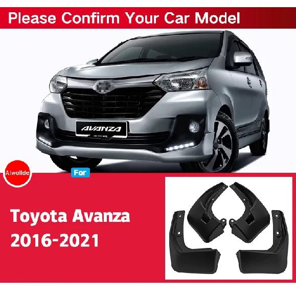 Car Fender  Mud Flaps For Toyota Avanza 2016-2022 2017 2018  Splash Guards MudFlaps Front Rear Mudguards  Auto