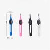 Colorful Stainless Steel Tweezer Hair Removal False Eyelash Tweezers Eyelash Curler  Women