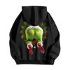 Women's Casual Fashion Christmas Printed Letters Casual Hooded Sweatshirt With Pockets