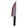Decorative Bloody Axe Realistic Looking Eco-friendly Plastic Halloween Bloody Fake Machetes Toy for Home