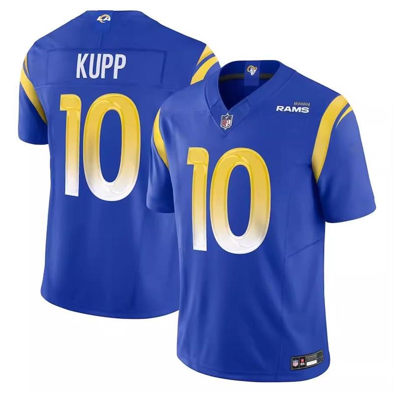 NFL Los Angeles Rams 10 Kupp Football Jersey Mens Sports Game Shirt