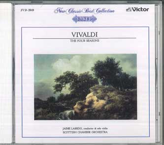 

CD - Vivaldi: Concertos The Four Seasons JVD2049 VICTOR Japan Classical Used