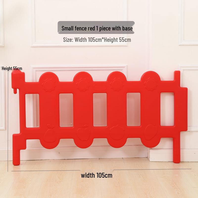 Multi-Angle Plastic Playpen: Infant Safety Barrier for Kindergarten.