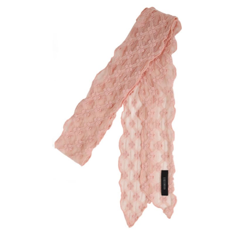 

COOKEESEE Net Lace Scarf (Indian Pink) pink