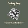 Adjustable Zebra Pattern Fisherman Hat Female Wild Sunscreen Retro Cover Face Bucket Hat Male