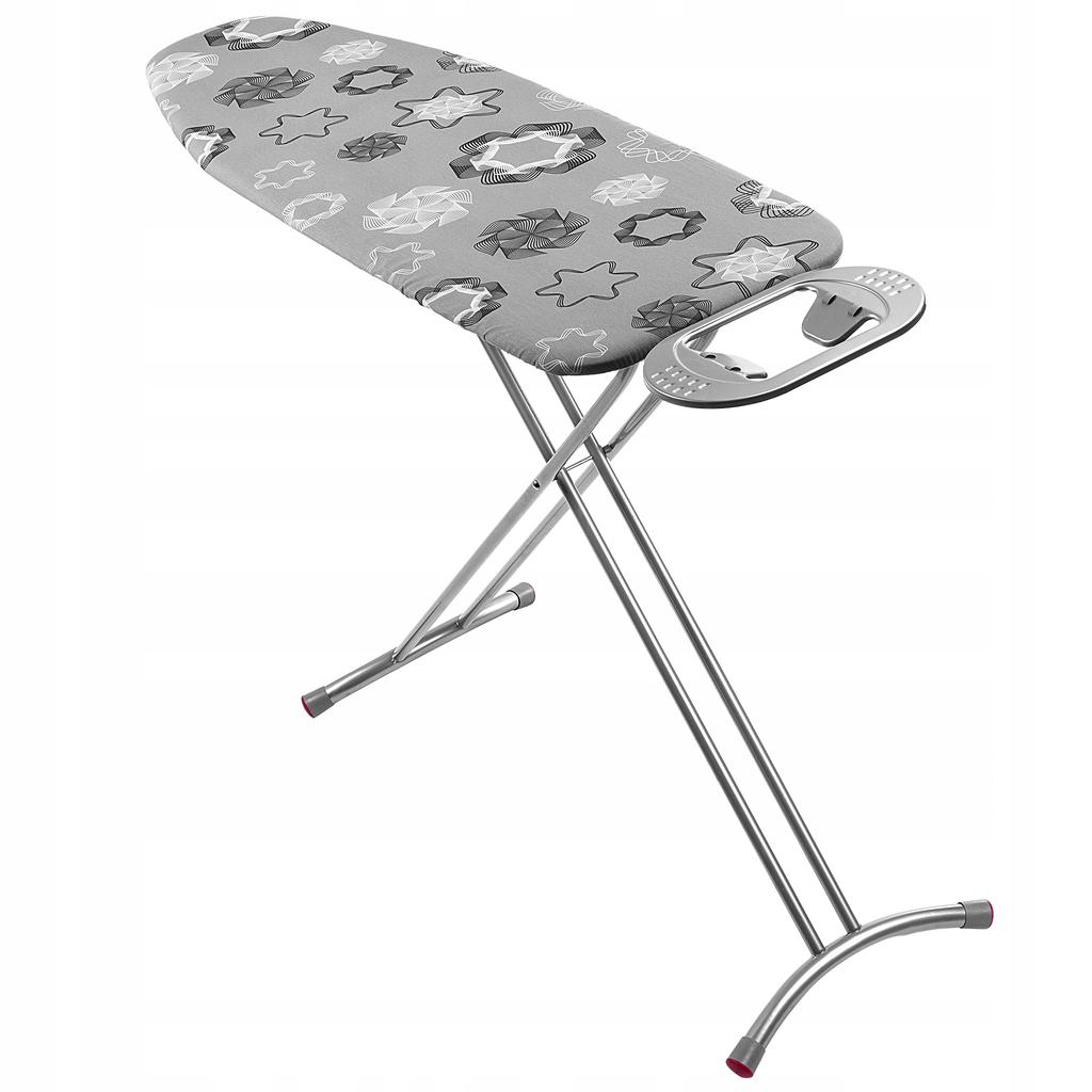 KADAX Ironing Board 120x38cm Wide Top Foldable Iron Holder