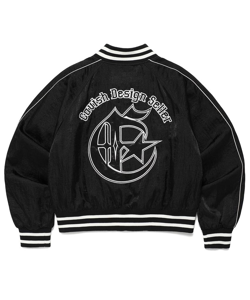 Cavish W Sideline Bomber Jacket Black(Cv2Esfb963A)