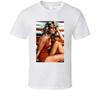 New Farrah Fawcett Red Bathing Suit White Tshirt Size S- 2XL