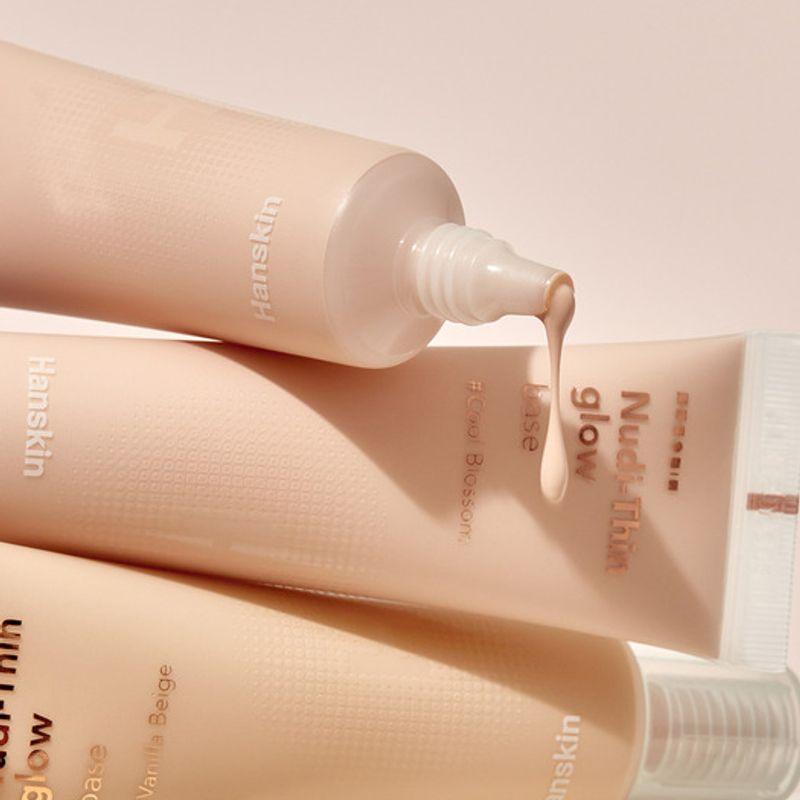 Hanskin Nudy Scene Glow Base 30ml (Cool Blossom/Vanilla Beige)