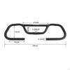 Butterfly Handlebar Aluminum Alloy Adventure Bike Lightweight Trekking Bar for Cyclists,