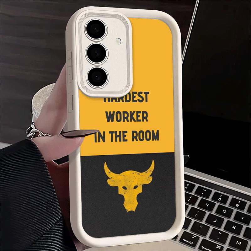 

Phone Case for Samsung Galaxy S26 S25 Ultra S24 FE The Rock Dwayne Johnson Shell S23 Plus S22 + S21 S20 5G Soft Silicone Funda Samsung S21 Ultra